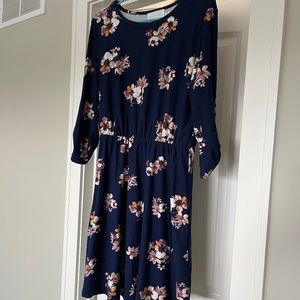 French Grey Murphy Brushed Knit Dress - Medium